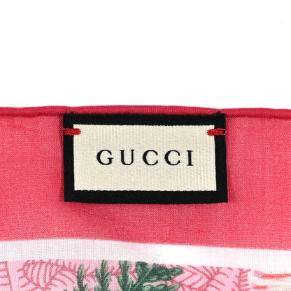 Gucci Cotton Voile Lit Dream Square Shawl Roseate 4 of 4
