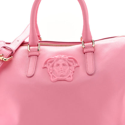 Versace Saffiano Palazzo Duffle Bag Light Pink 8 of 10