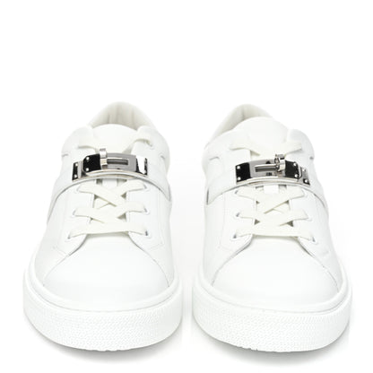 Hermes Calfskin Day Sneakers 39 White 2 of 10