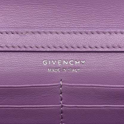 Givenchy Box Calfskin Gradient Effect 4G Wallet on Chain Mauve 6 of 11