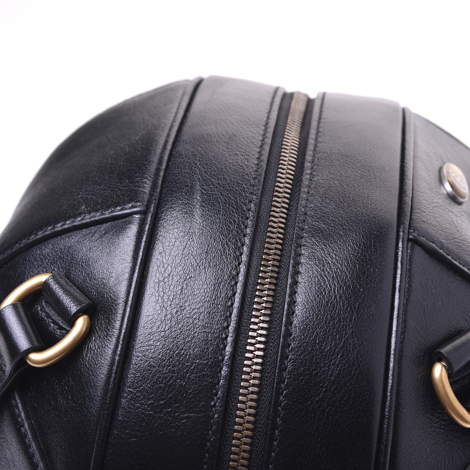 Gucci Piuma Lux Energy Tifosa Basketball Shaped Shoulder Bag Black 14 of 15