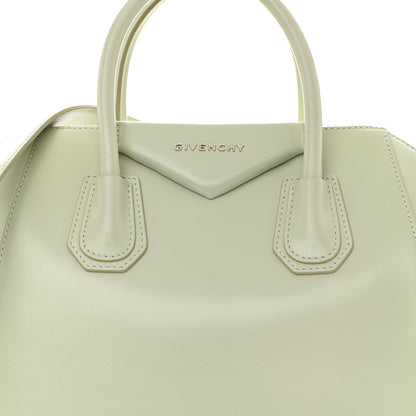 Givenchy Shiny Lord Calfskin Small Antigona Aqua Green 8 of 10