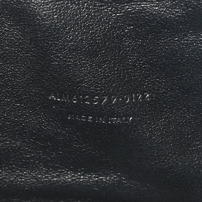 Saint Laurent Grain De Poudre Matelasse Monochrome Monogram Mini Lou Camera Bag Black 6 of 11