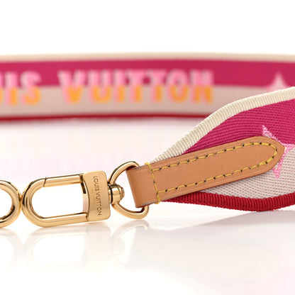 Louis Vuitton Jacquard Speedy Bandouliere 20 Shoulder Strap Fuchsia 6 of 7