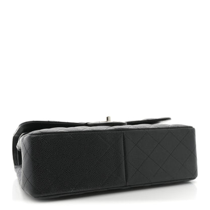 Chanel Caviar Quilted Jumbo Double Flap Black 4 of 10