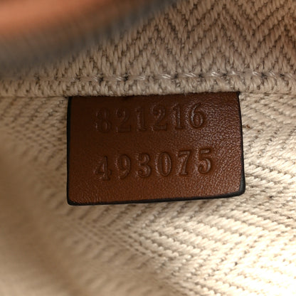 Gucci GG Supreme Monogram Mini Camera Bag Beige Ebony Old Sundial 7 of 11