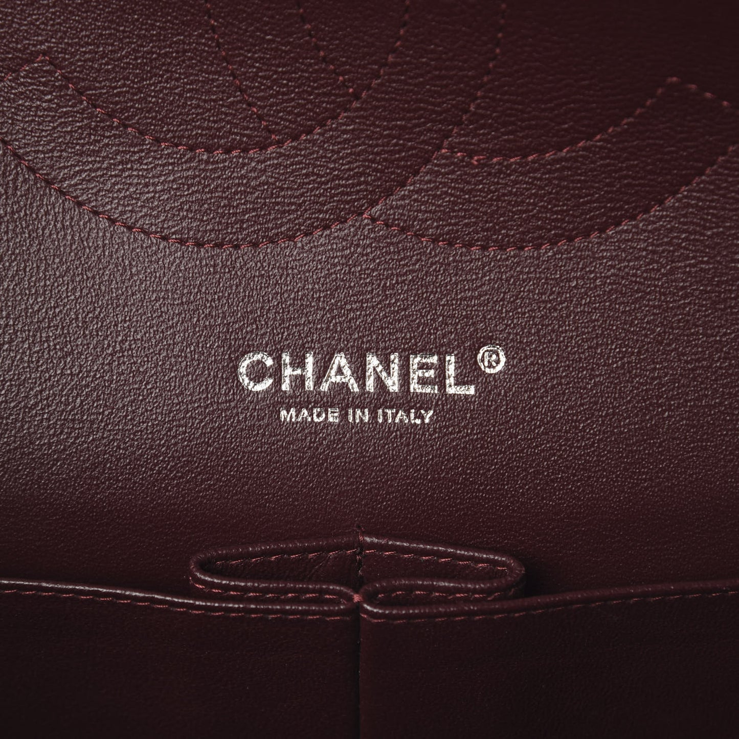 Lambskin Quilted Jumbo Double Flap Black