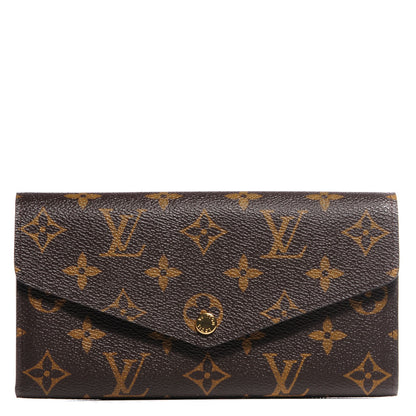 Louis Vuitton Monogram Sarah Wallet NM 1 of 9