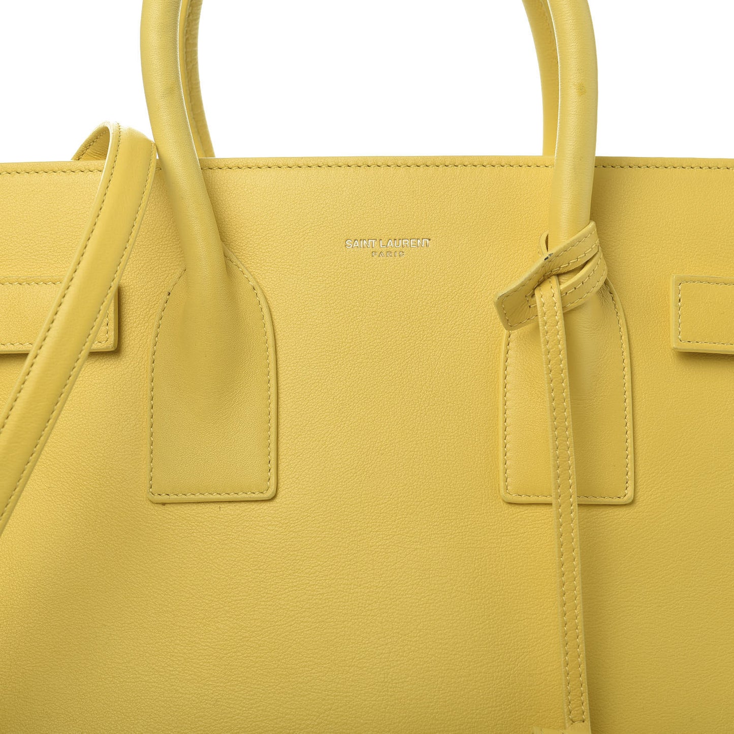 Calfskin Small Sac De Jour Yellow