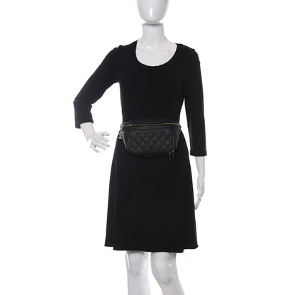 Chanel Caviar Quilted Business Affinity Waist Belt Bag Black 2 of 10