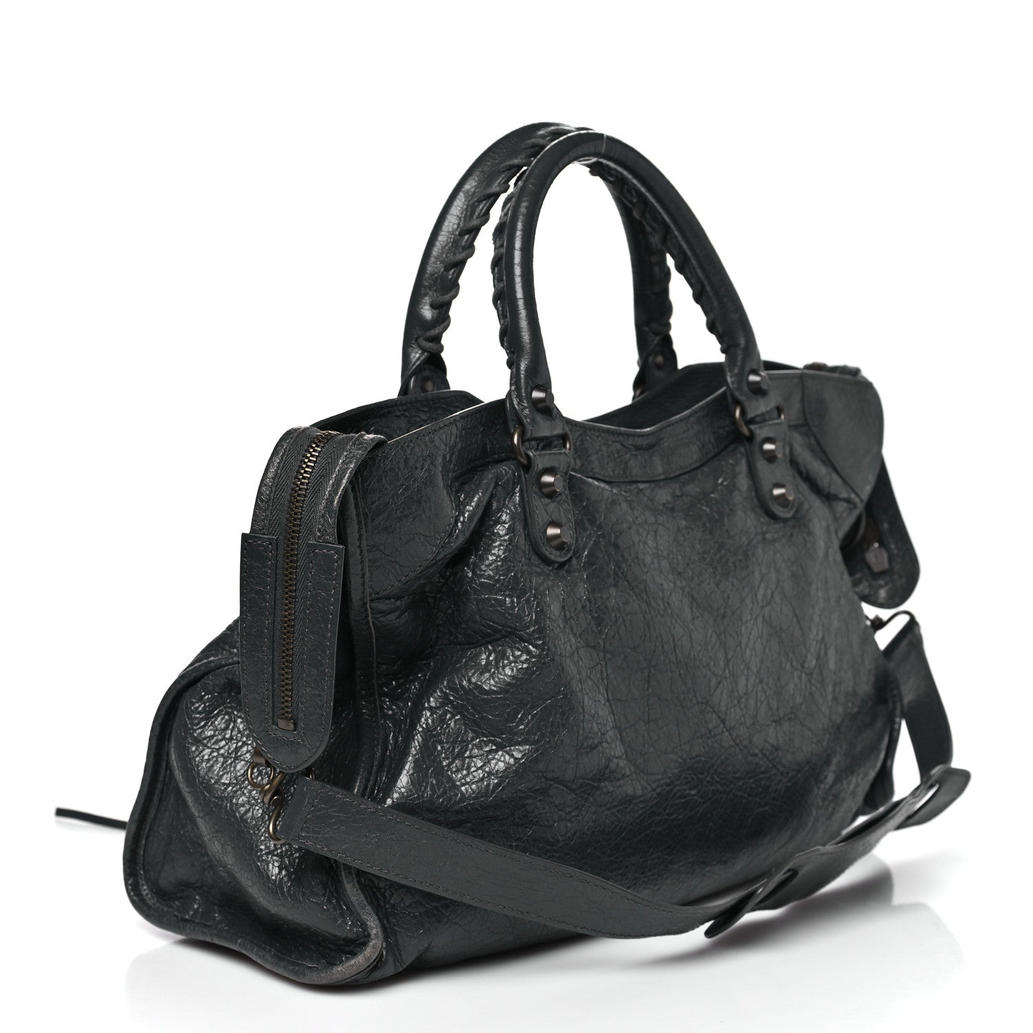 Balenciaga Agneau Classic Hardware City Gris Fossile 4 of 10