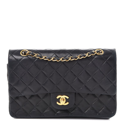 Chanel Lambskin Quilted Medium Double Flap Black 1 of 16