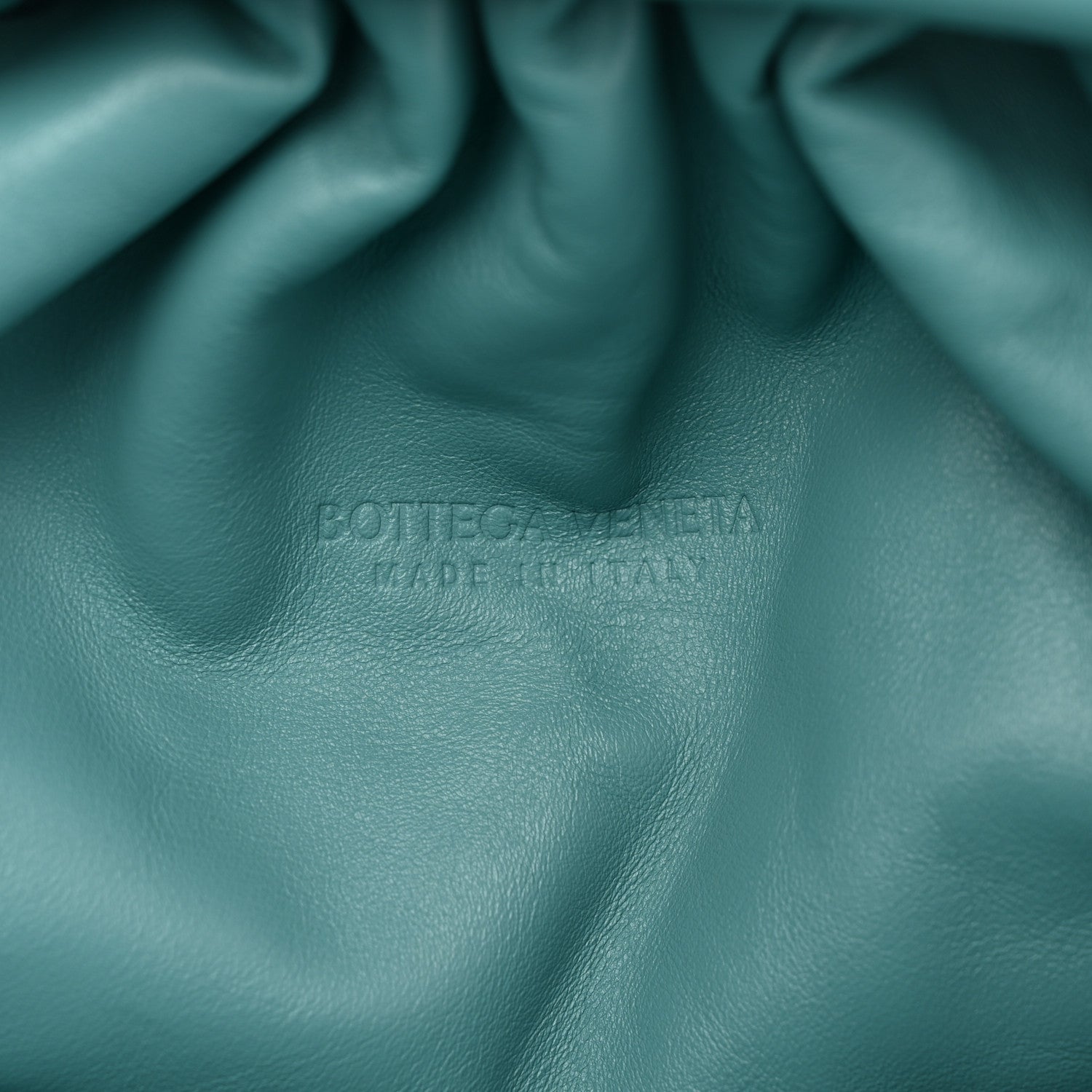 Bottega Veneta Smooth Butter Calf The Pouch Oversized Clutch Linoleum 6 of 8