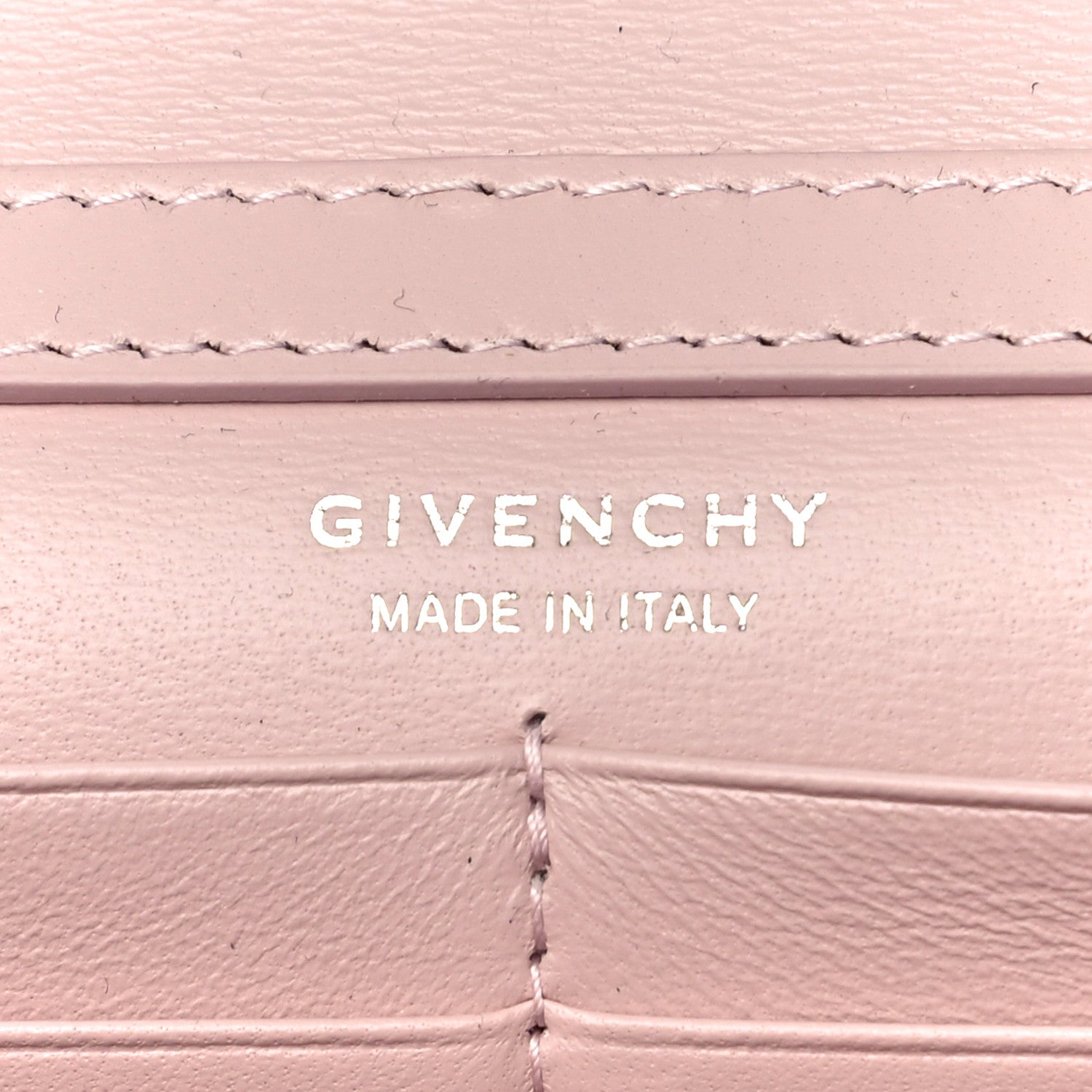 Givenchy Box Calfskin 4G Wallet on Chain Pale Pink 6 of 9