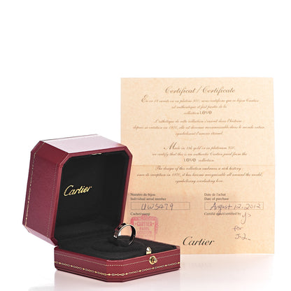 Cartier 18K Pink Gold 3.5mm LOVE Wedding Band Ring 52 6 5 of 5