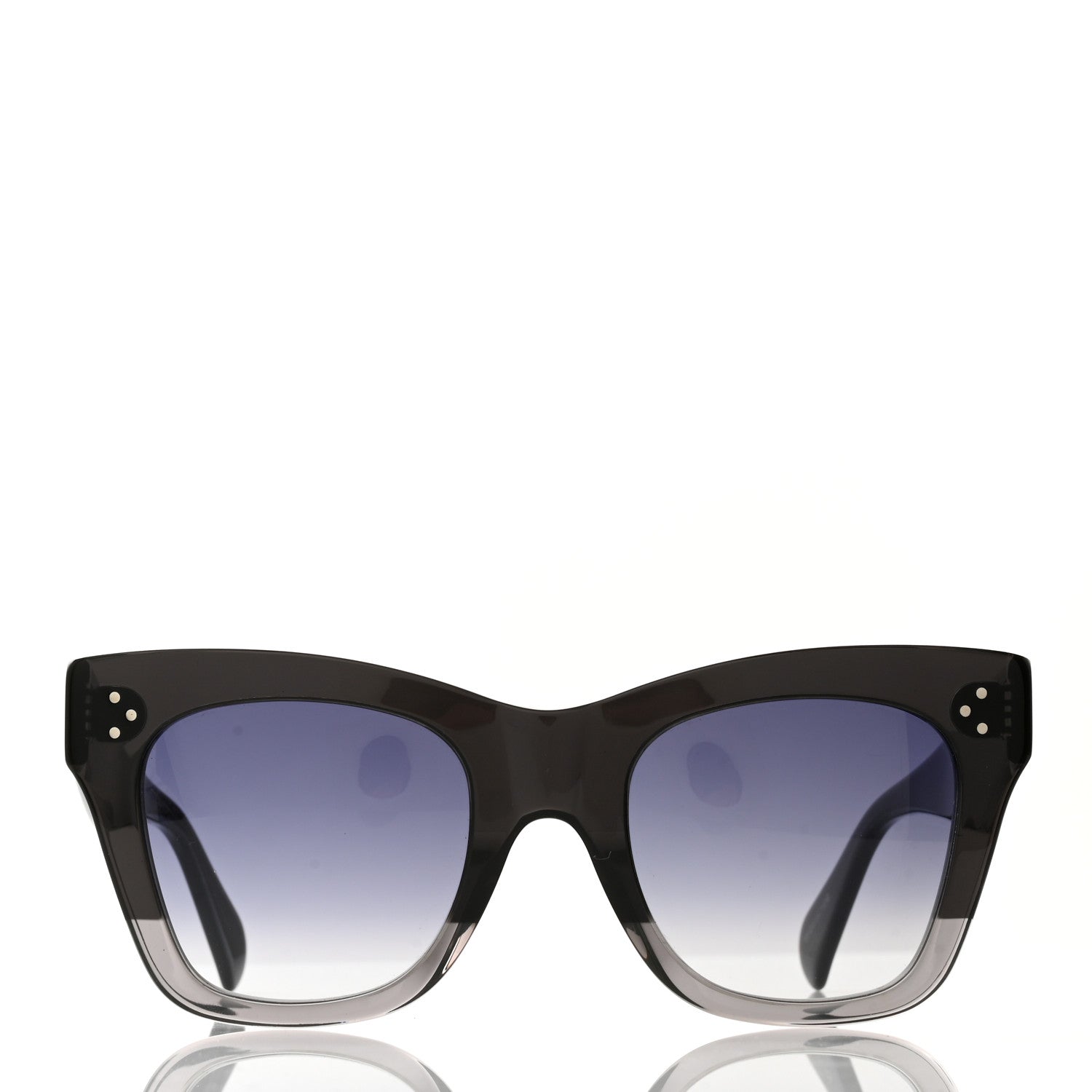 Celine Acetate Cat Eye Sunglasses CL40004I Black 2 of 6