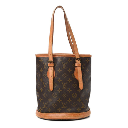 Louis Vuitton Monogram Petit Bucket 23 1 of 10