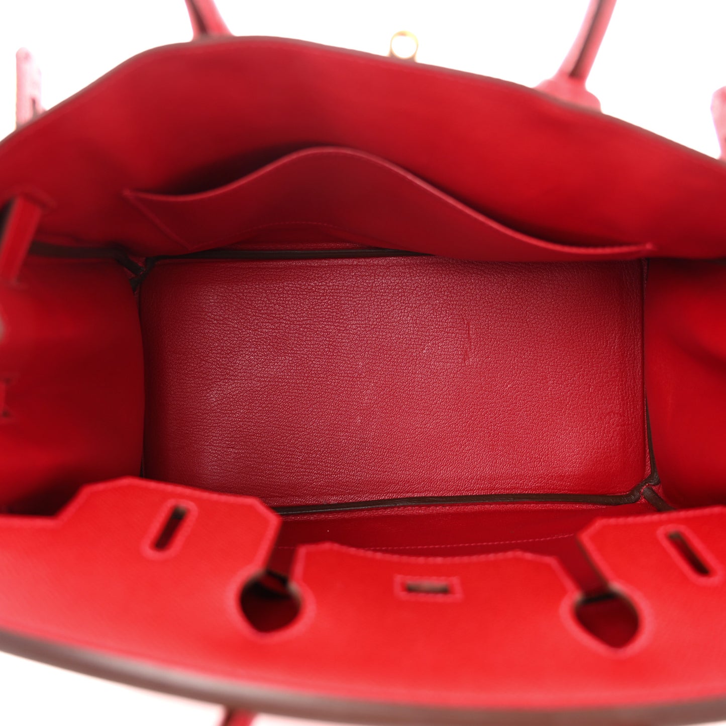 Epsom Birkin 30 Rouge Casaque