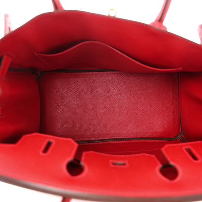 Hermes Epsom Birkin 30 Rouge Casaque 5 of 10