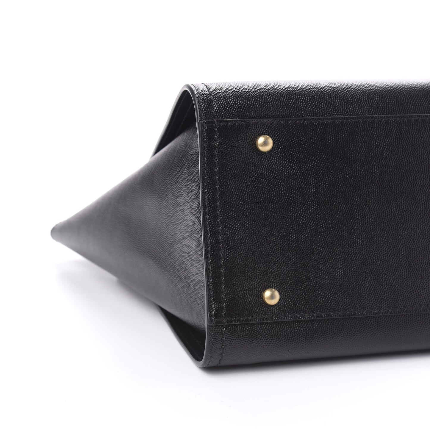 Caviar Small Studded Deauville Tote Black