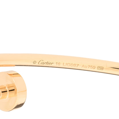Cartier 18K Yellow Gold Small Juste Un Clou Bracelet 16 3 of 3