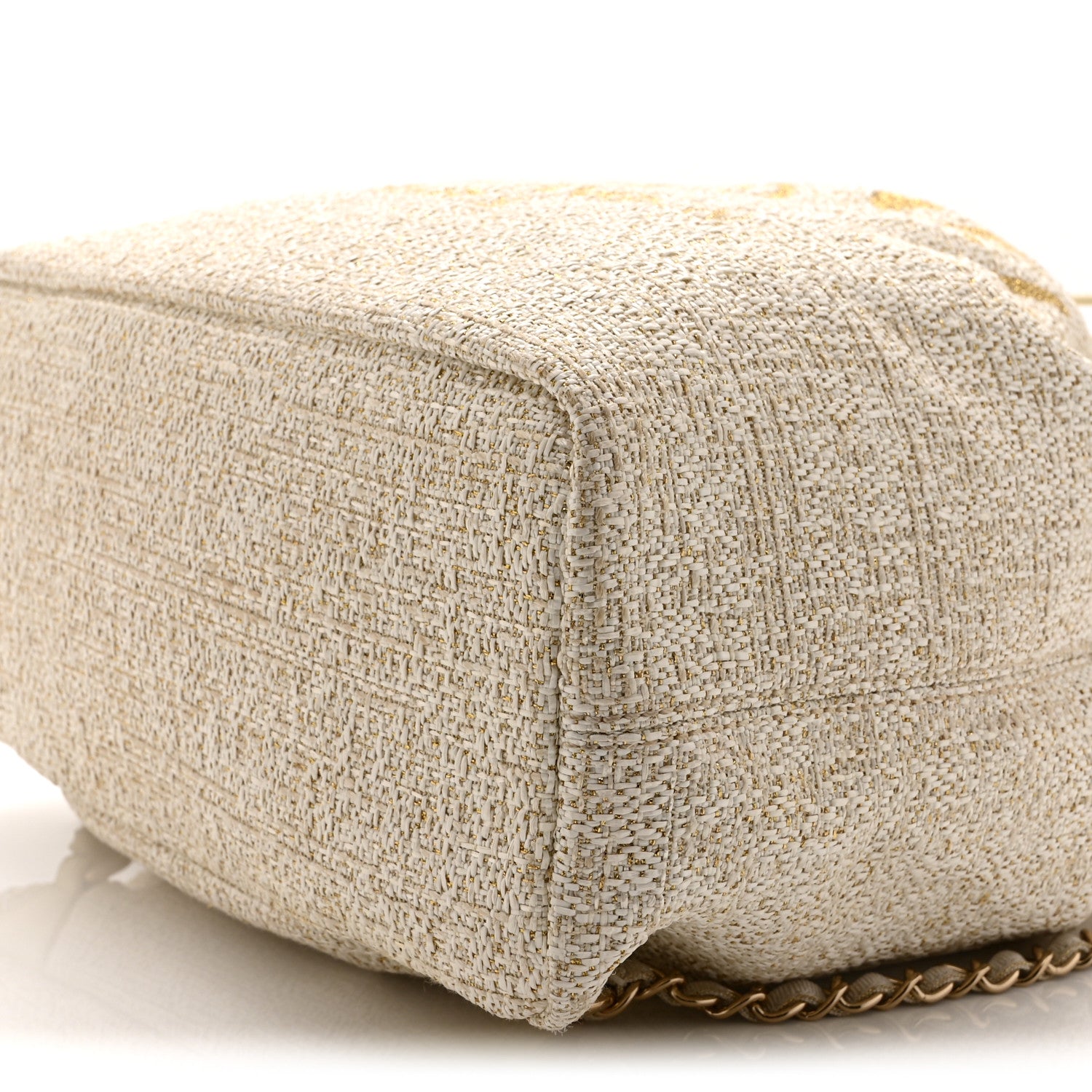 Chanel Canvas Large Deauville Backpack Light Beige 1843487