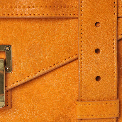 Proenza Schouler Lambskin Medium PS1 Satchel Saffron 9 of 12