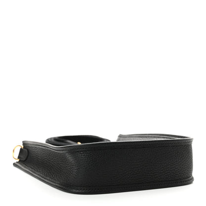 Hermes Taurillon Clemence Evelyne TPM Black 4 of 11