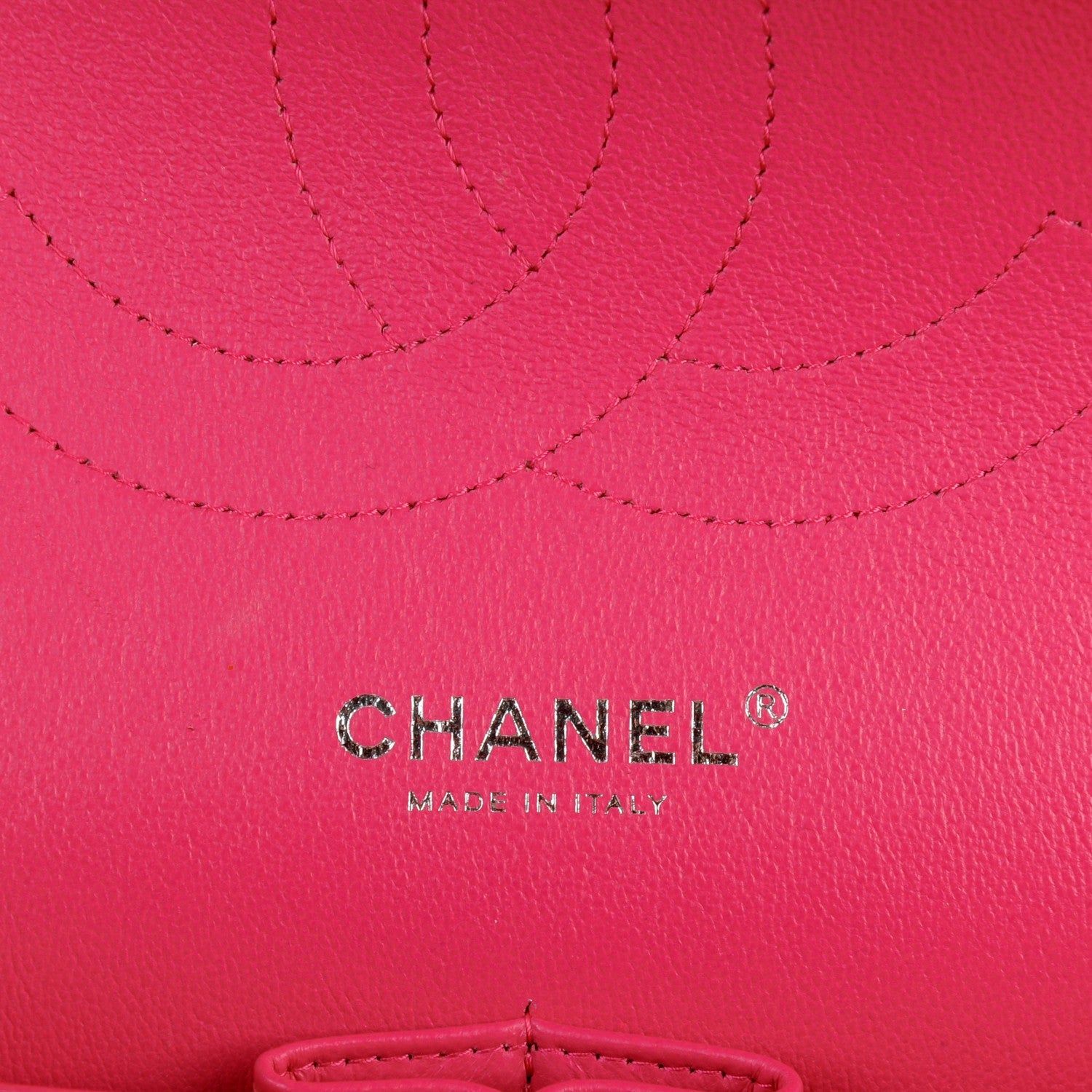Chanel Lambskin Quilted Jumbo Double Flap Dark Pink 5 of 7