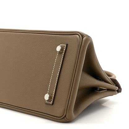 Hermes Evercolor Shoulder Birkin Light 29 Etoupe 9 of 10