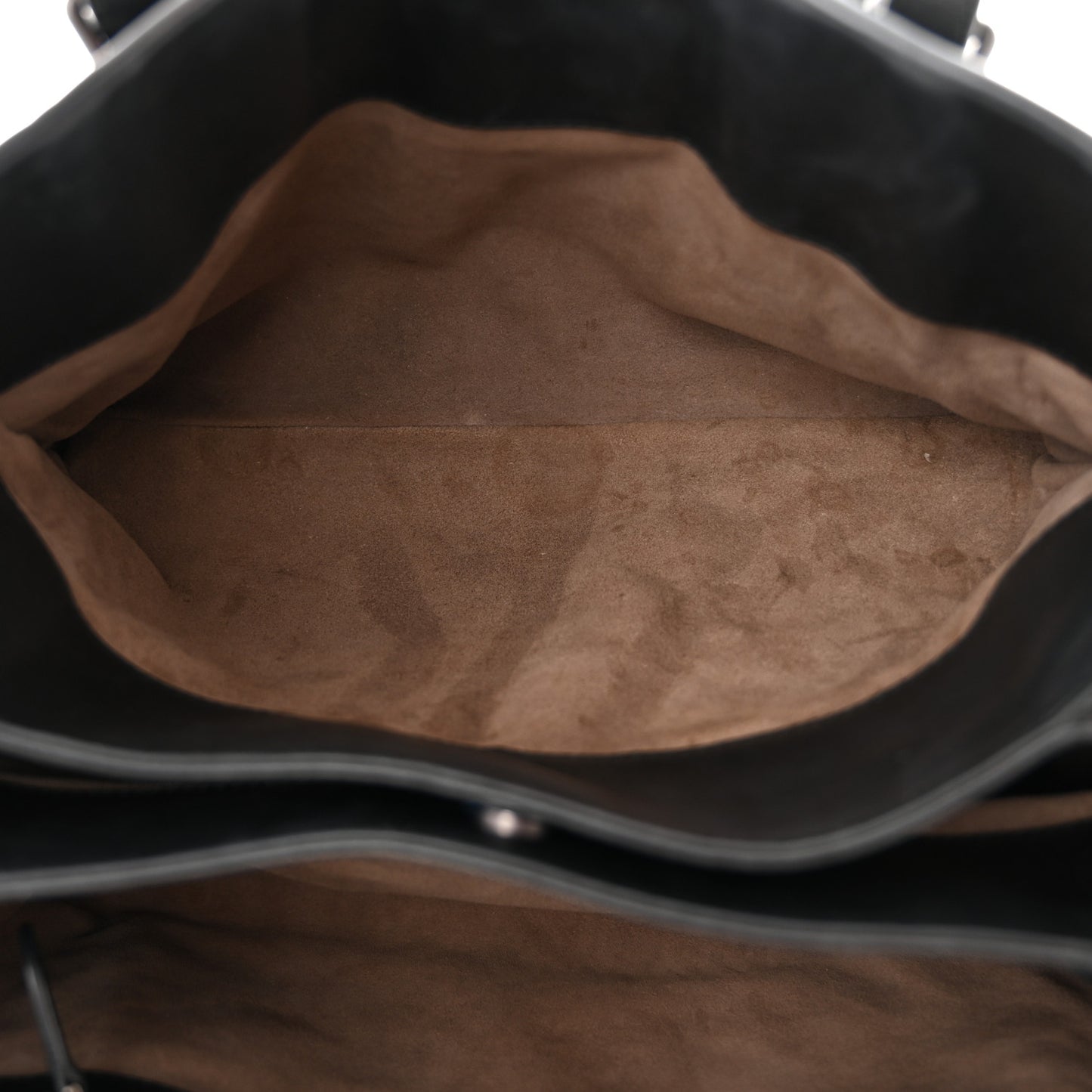 Nappa Intrecciato Small Roma Tote Black