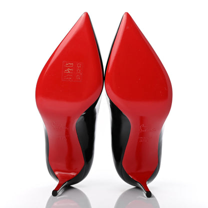 Christian Louboutin Patent Pigalle Follies 85 Pumps 37.5 Black 5 of 8
