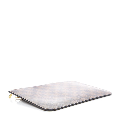 Louis Vuitton Damier Ebene Neverfull MM GM Pochette Rose Ballerine 4 of 12