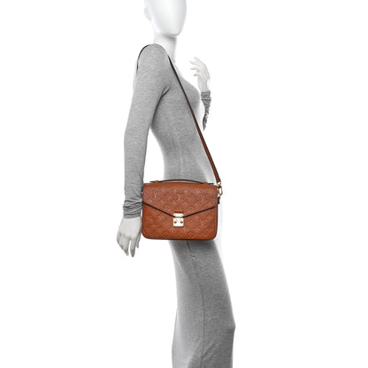 Louis Vuitton Empreinte Pochette Metis Cognac 2 of 13