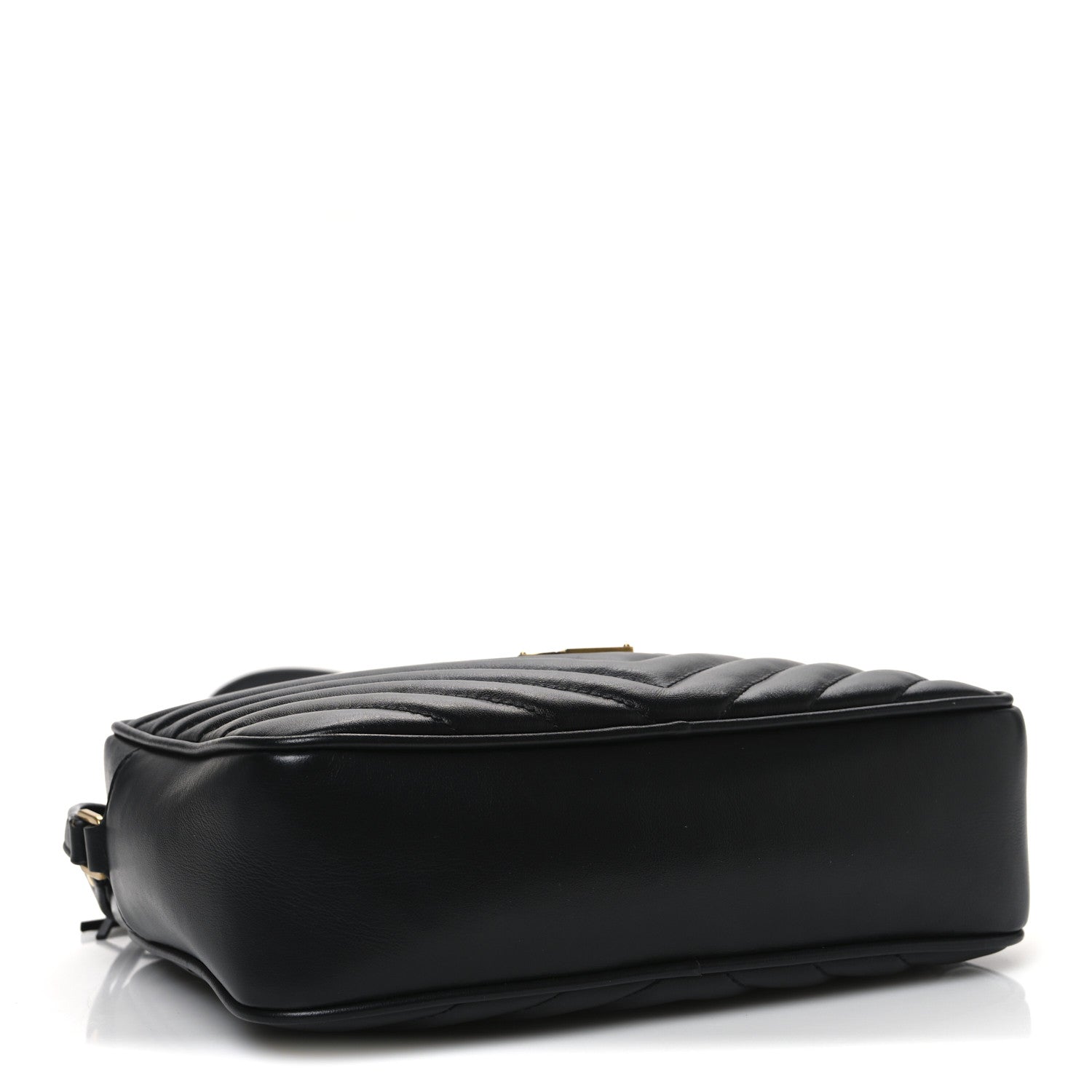Saint Laurent Calfskin Matelasse Monogram Lou Camera Bag Black 4 of 12
