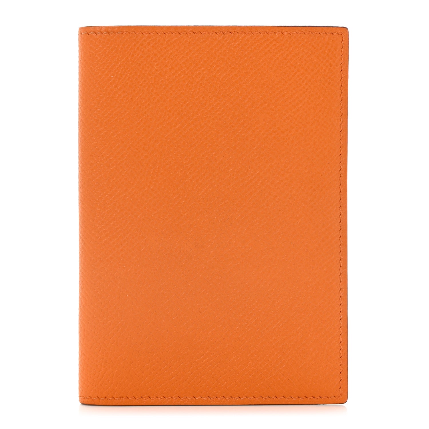 Hermes Epsom M2 Magellan Passport Holder Orange 1 of 7