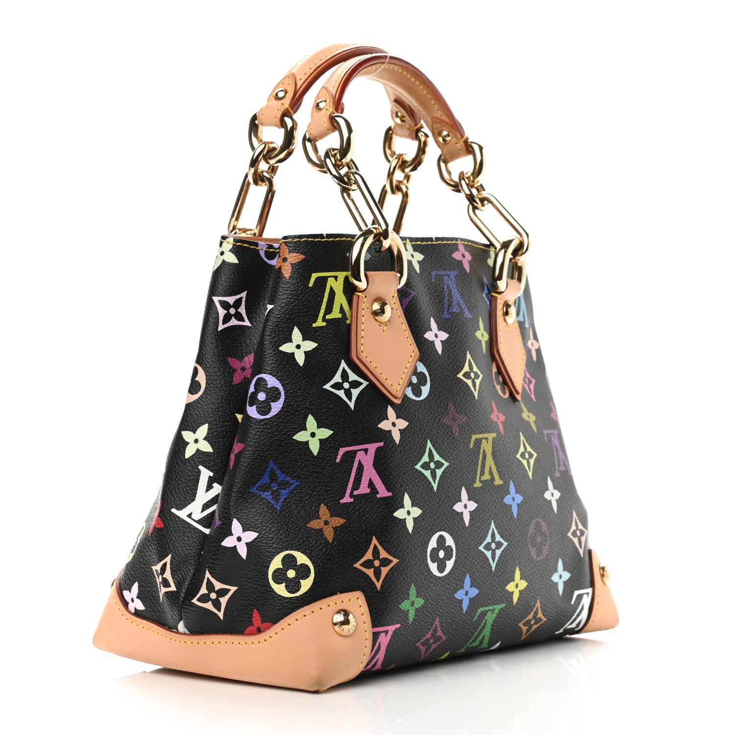 Louis Vuitton Monogram Multicolor Audra Black 3 of 8