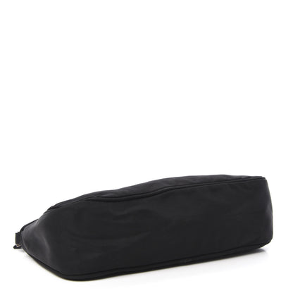 Prada Tessuto Nylon Pochette Bag Black 4 of 10