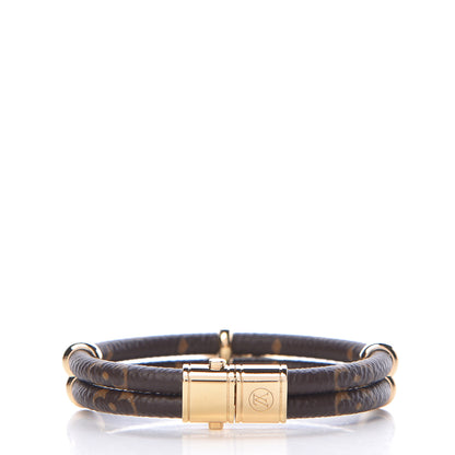 Louis Vuitton Monogram Keep It Twice Bracelet 17 3 of 6