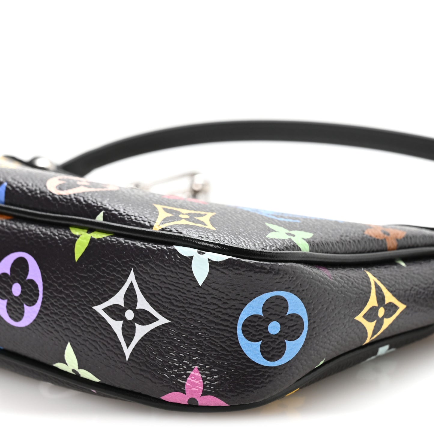 LV X TM Monogram Multicolor Pochette Accessories Black