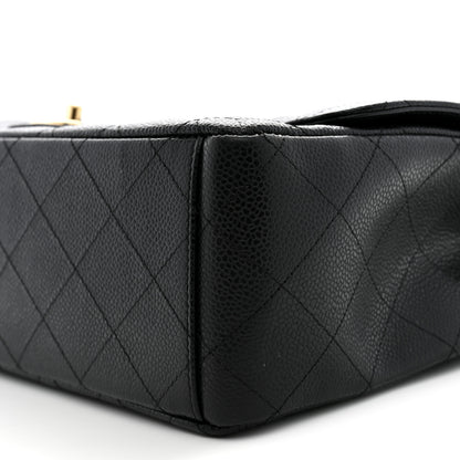 Chanel Caviar Quilted Maxi Double Flap Black 10 of 11