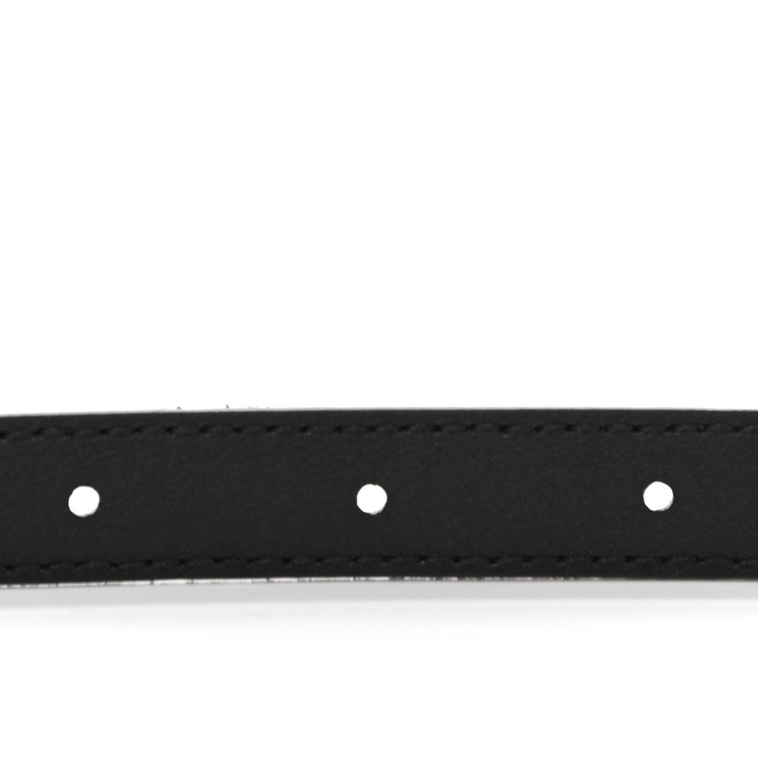 Gucci Suede Calfskin Torchon Double G 15mm Belt 85 34 Black 4 of 6