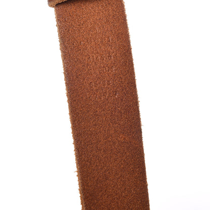 Gucci Cuoio Toscano Nickel Double Double G 30mm Belt 85 34 Cuir 6 of 8