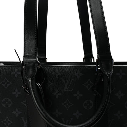 Louis Vuitton Monogram Eclipse Sac Plat 24H 7 of 9