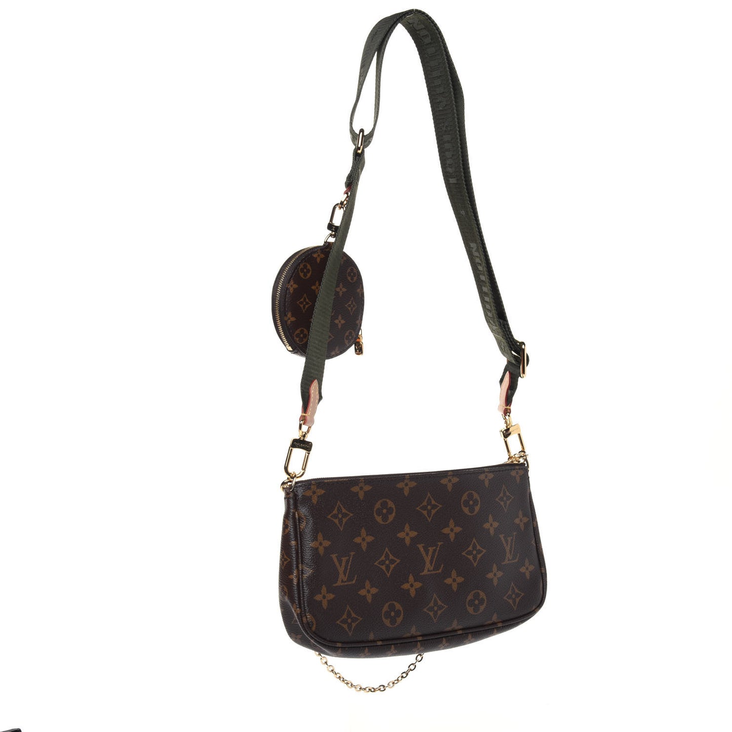 Monogram Multi Pochette Accessories Kaki
