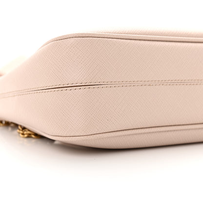 Prada Saffiano Re-Edition 2005 Shoulder Bag Cammeo Beige 9 of 12