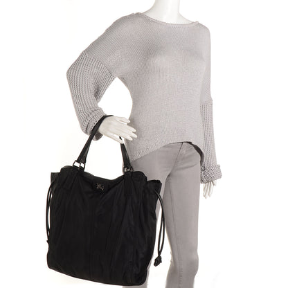 Burberry Nylon Buckleigh Packable Tote Black 2 of 9