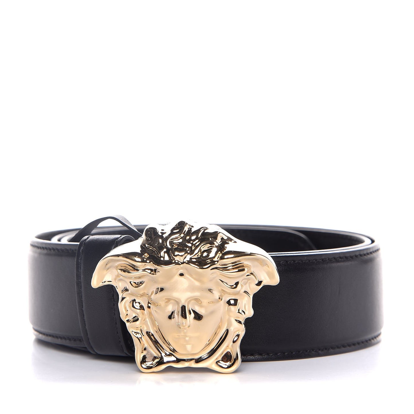 Calfskin Palazzo Medusa Belt 95 38 Black