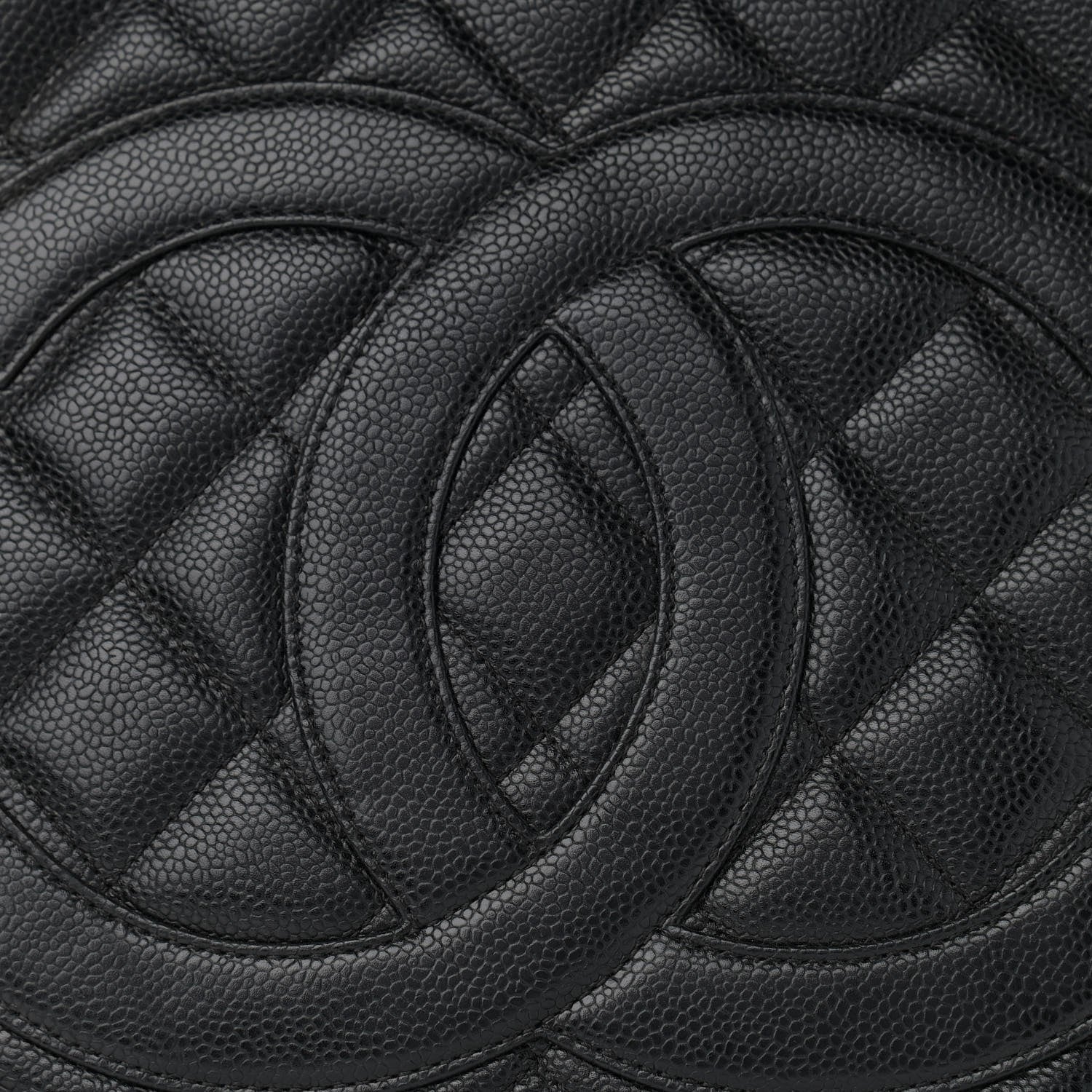 Chanel Caviar Quilted Medallion Tote Black 8 of 11