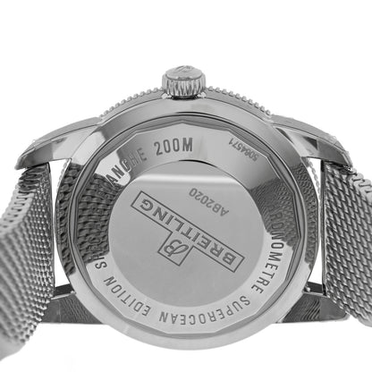 Breitling Stainless Steel 44mm Superocean Heritage II B20 Automatic Watch Black AB2020121B1A1 4 of 5